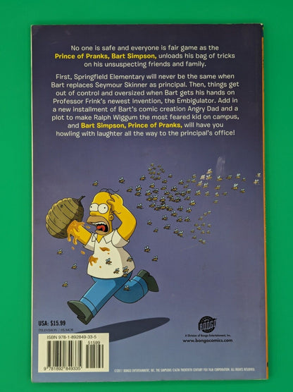 Bart Simpson: Prince of Pranks (2011) - Harper TPB Collectibles:Animation Art & Merchandise:Animation Merchandise:Other Animation Merchandise JJJambers Jamboree   