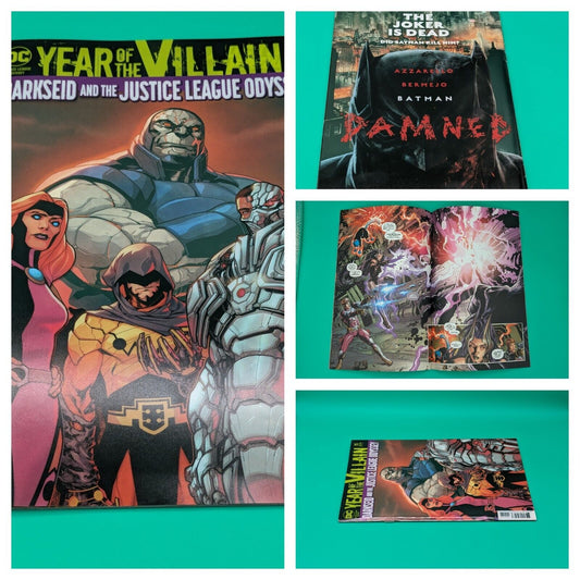 Year Of The Villain 15 DARKSEID & The Justice League (2016) Clear Cover - VF/NM Collectibles:Comic Books & Memorabilia:Comics:Comics & Graphic Novels JJJambers Jamboree   