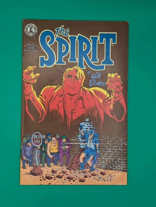 THE SPIRIT #21 1986 KITCHEN SINK COMIX Collectibles:Comic Books & Memorabilia:Comics:Comics & Graphic Novels JJJambers Jamboree   