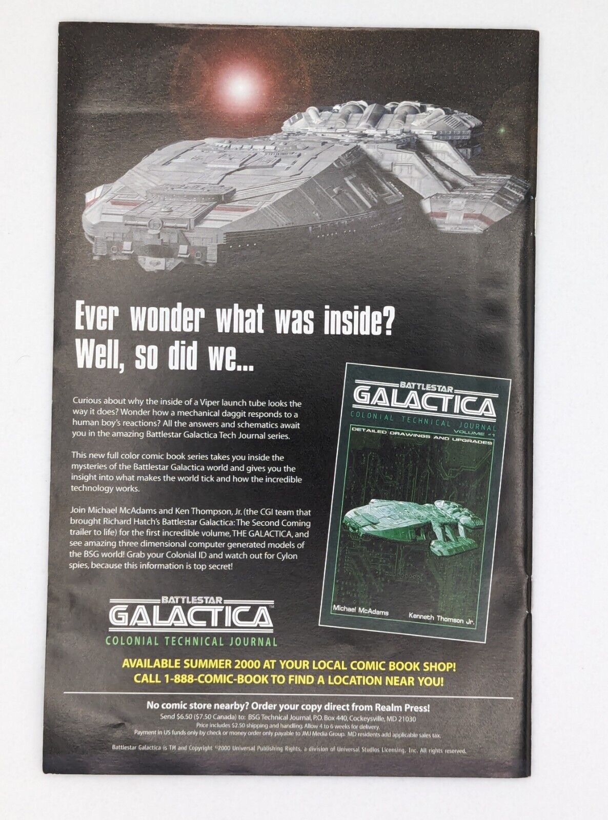 Battlstar Galactica: Gallery Special & Search For Sanctuary II (2000) - 2 Comic Set Collectibles:Comic Books & Memorabilia:Comics:Comics & Graphic Novels JJJambers Jamboree   