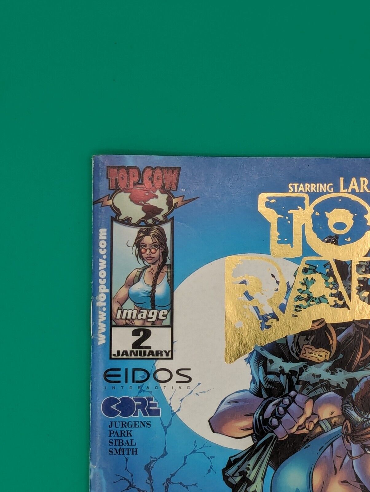 Tomb Raider #2 GOLD FOIL Tower Records Variant Comic VG/NM - We Combine Shipping Collectibles:Comic Books & Memorabilia:Comics:Comics & Graphic Novels JJJambers Jamboree   