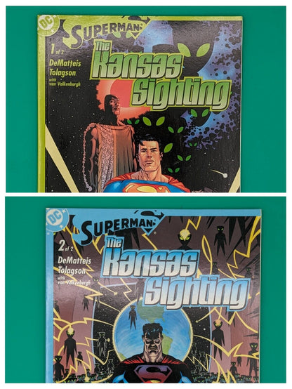 Superman: The Kansas Sighting #1 & 2 (2003) - DC TPBs Collectibles:Comic Books & Memorabilia:Comics:Comics & Graphic Novels JJJambers Jamboree   