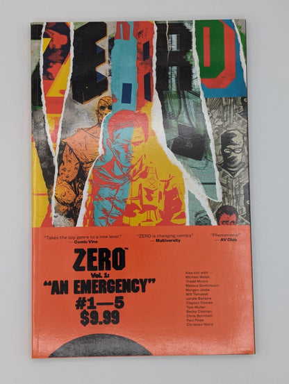 Zero Vol 1: An Emergency (2014) - Image TPB Collectibles:Comic Books & Memorabilia:Comics:Comics & Graphic Novels JJJambers Jamboree   