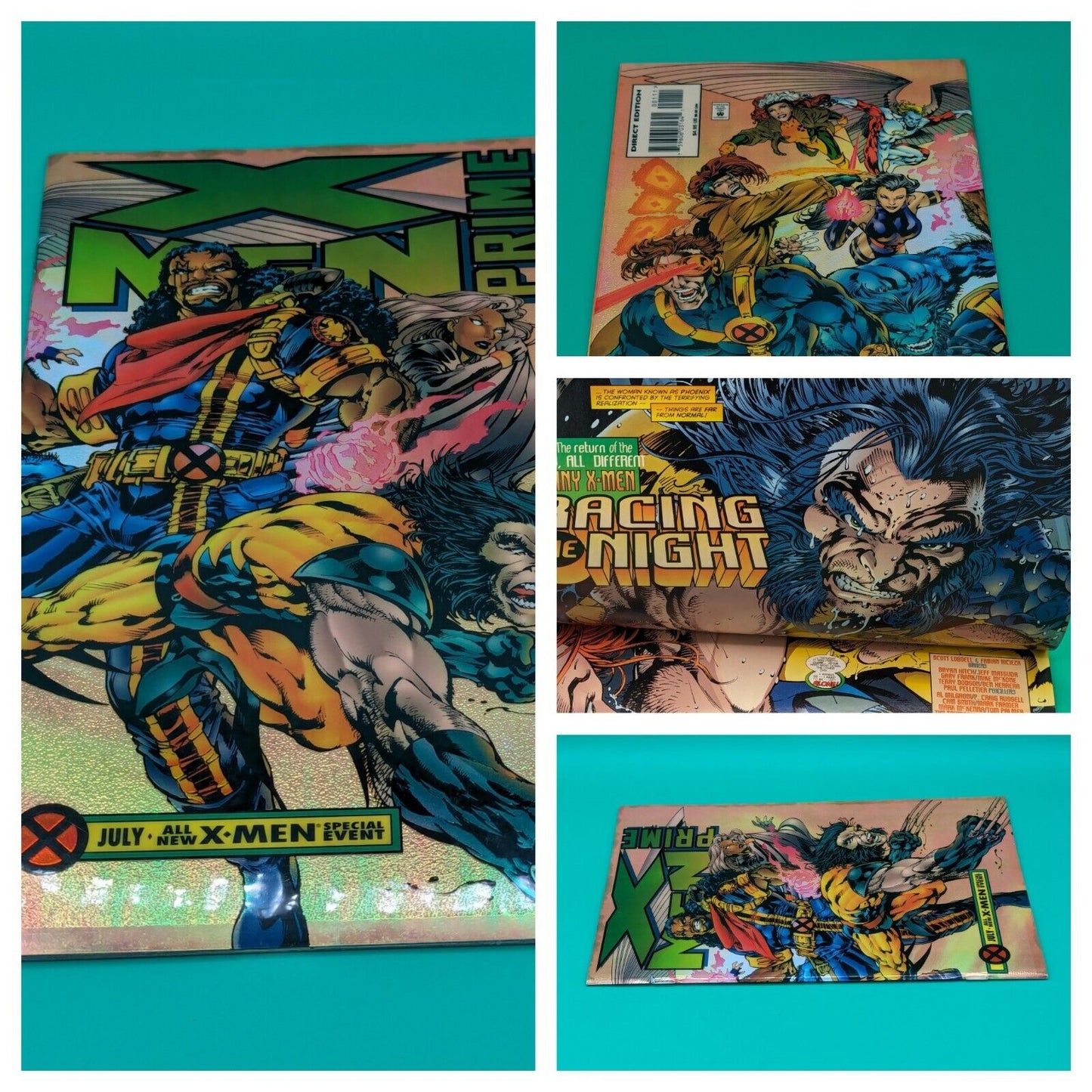 X-Men Prime (1995 series) #1 NM Chromium Cover Marvel - We Combine Shipping! Collectibles:Comic Books & Memorabilia:Comics:Comics & Graphic Novels JJJambers Jamboree   