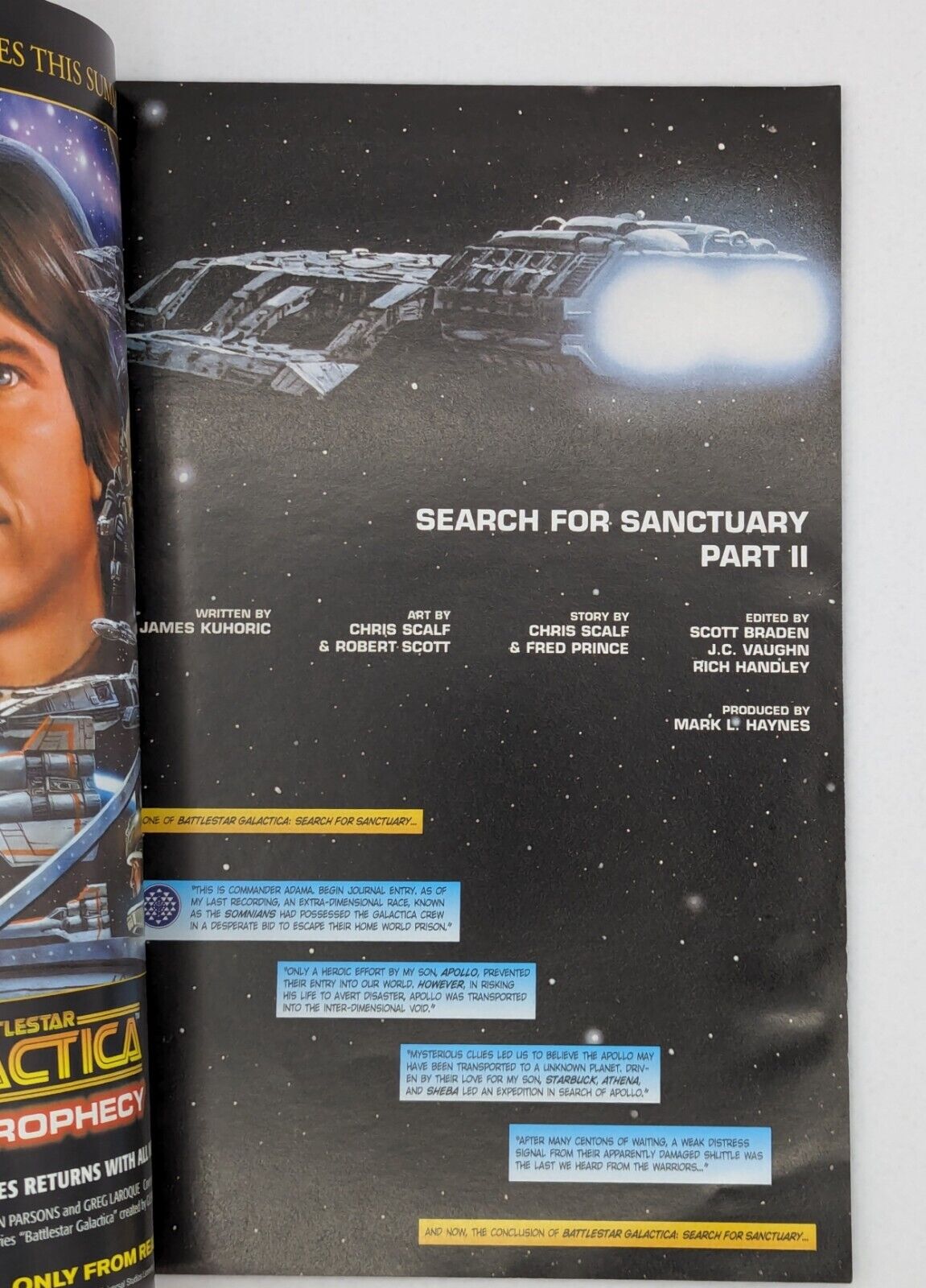 Battlstar Galactica: Gallery Special & Search For Sanctuary II (2000) - 2 Comic Set Collectibles:Comic Books & Memorabilia:Comics:Comics & Graphic Novels JJJambers Jamboree   