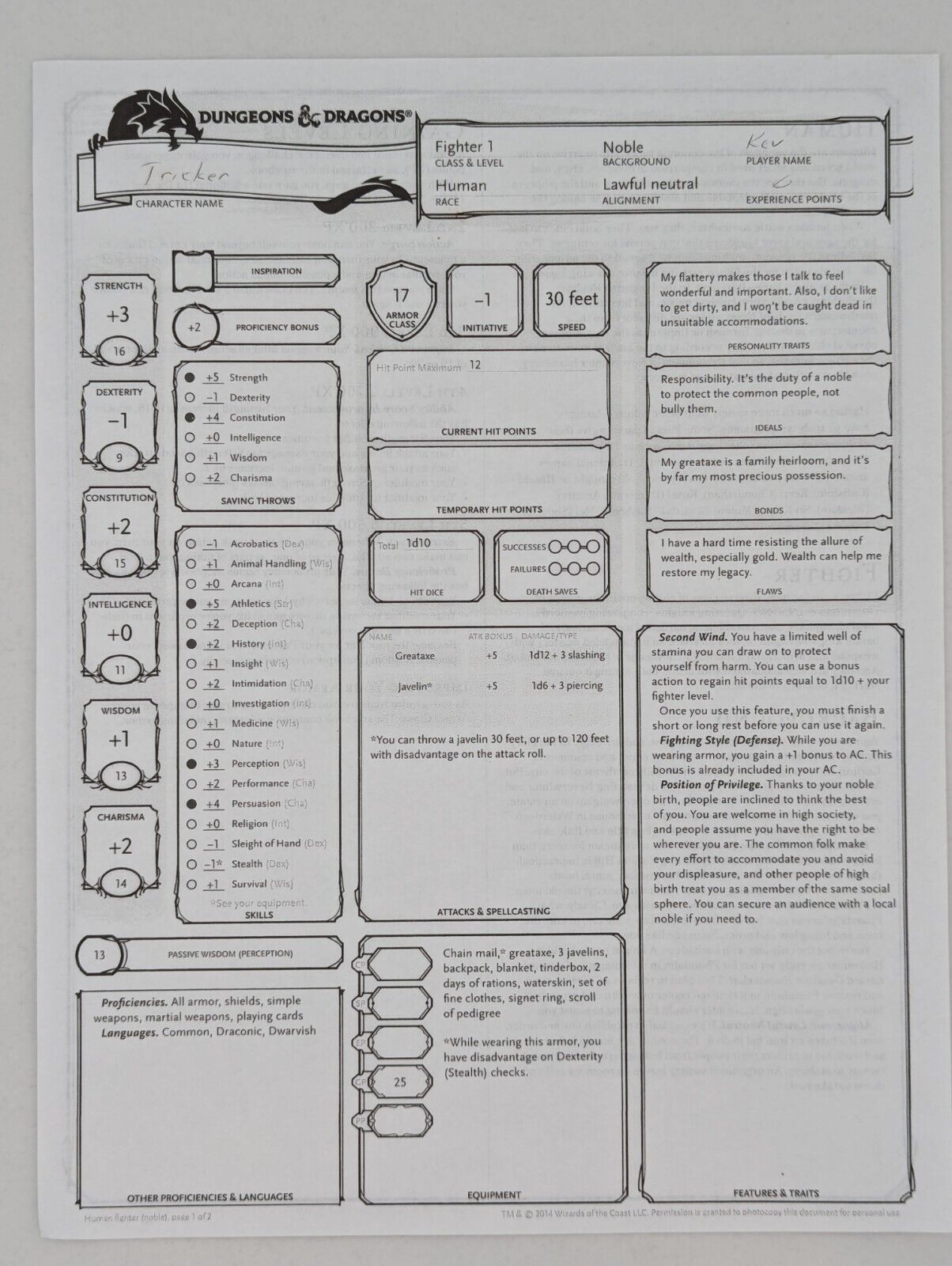 D&D STARTER SET Character Sheets Dungeons & Dragons 5E Toys & Hobbies:Games:Role Playing Games:Dungeons & Dragons:Player's Handbooks Wizards of the Coast   