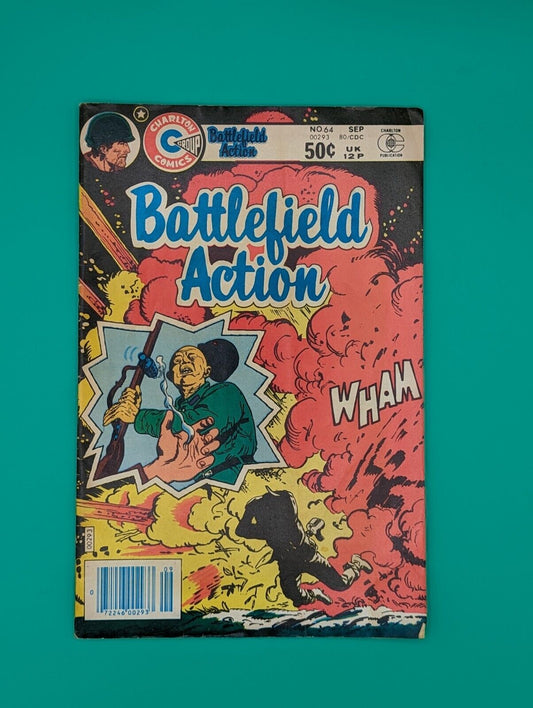 Battlefield Action #64 (1980) - Charlton Comics Collectibles:Comic Books & Memorabilia:Comics:Comics & Graphic Novels JJJambers Jamboree   