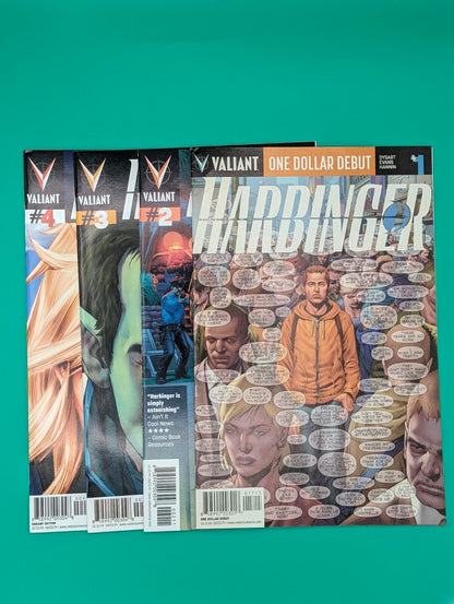 HARBINGER #1-4 VALIANT COMICS 2015 NM, #4 Is Variant Cover Collectibles:Comic Books & Memorabilia:Comics:Comics & Graphic Novels JJJambers Jamboree   