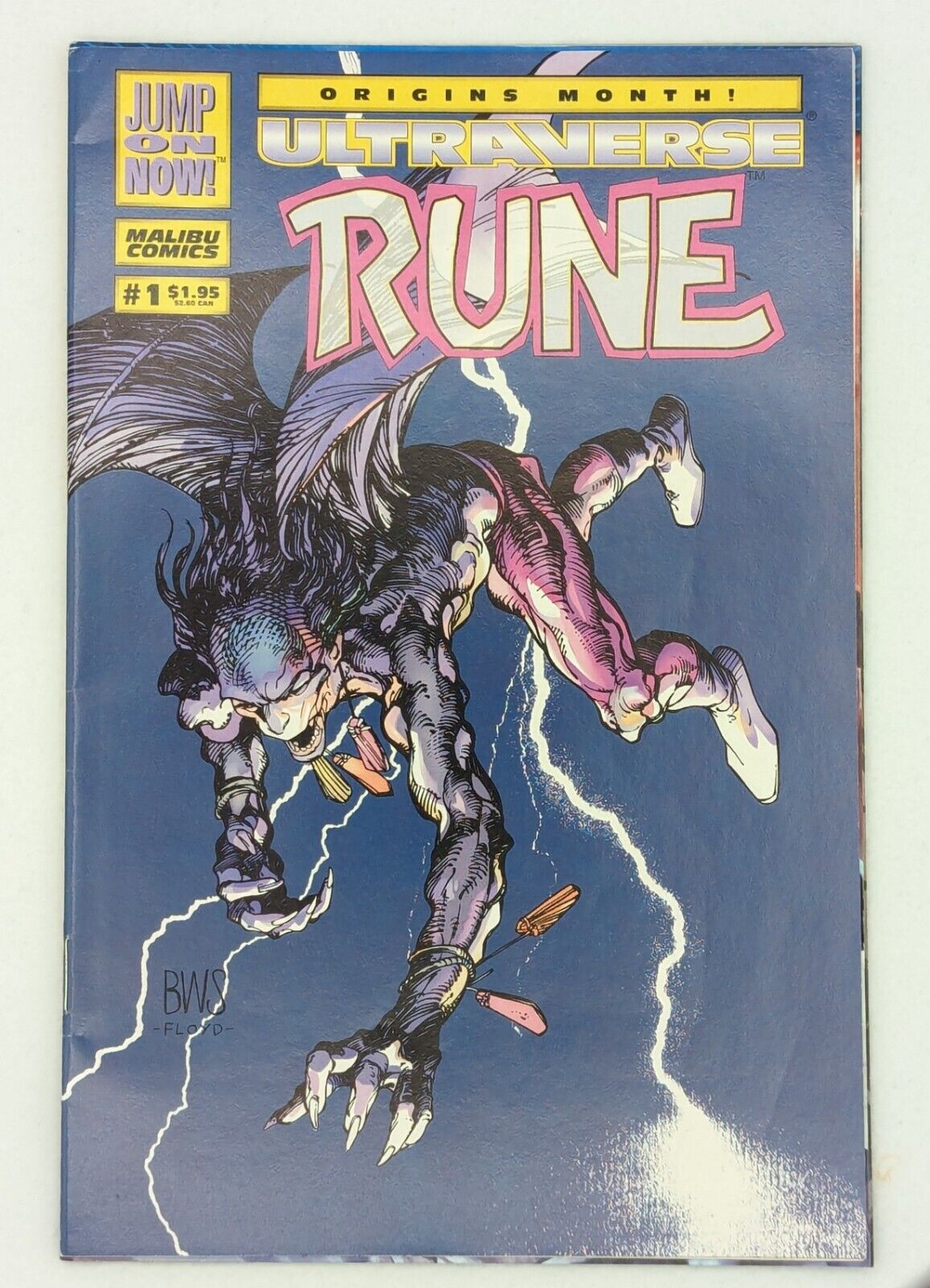 Rune #1 - Malibu | Barry Windsor-Smith Ultraverse - Combined Shipping Collectibles:Comic Books & Memorabilia:Comics:Comics & Graphic Novels JJJambers Jamboree   