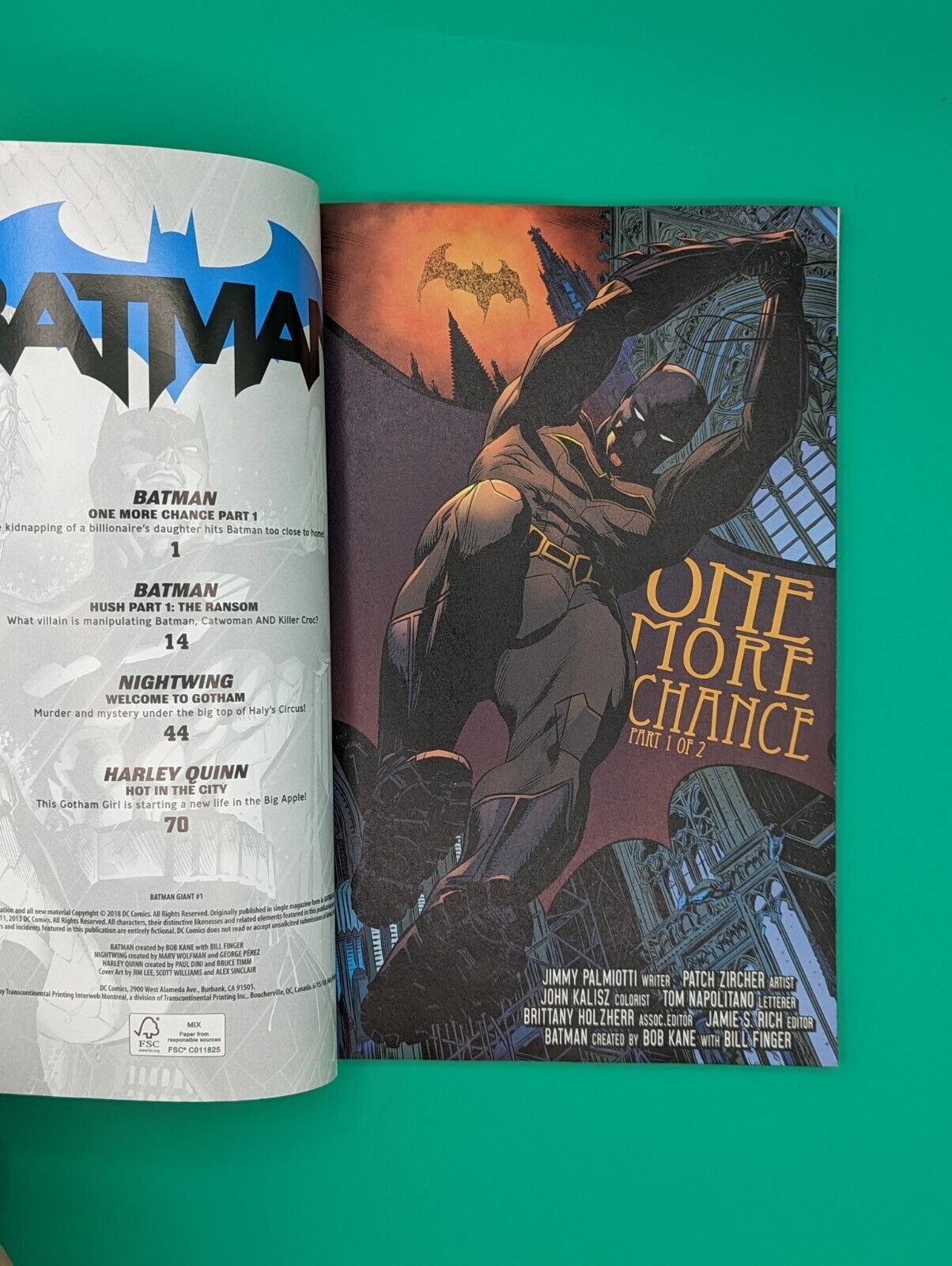 Batman #1: 100 Page Giant (2018) Walmart Exclusive - DC Comics Collectibles:Comic Books & Memorabilia:Comics:Comics & Graphic Novels JJJambers Jamboree   