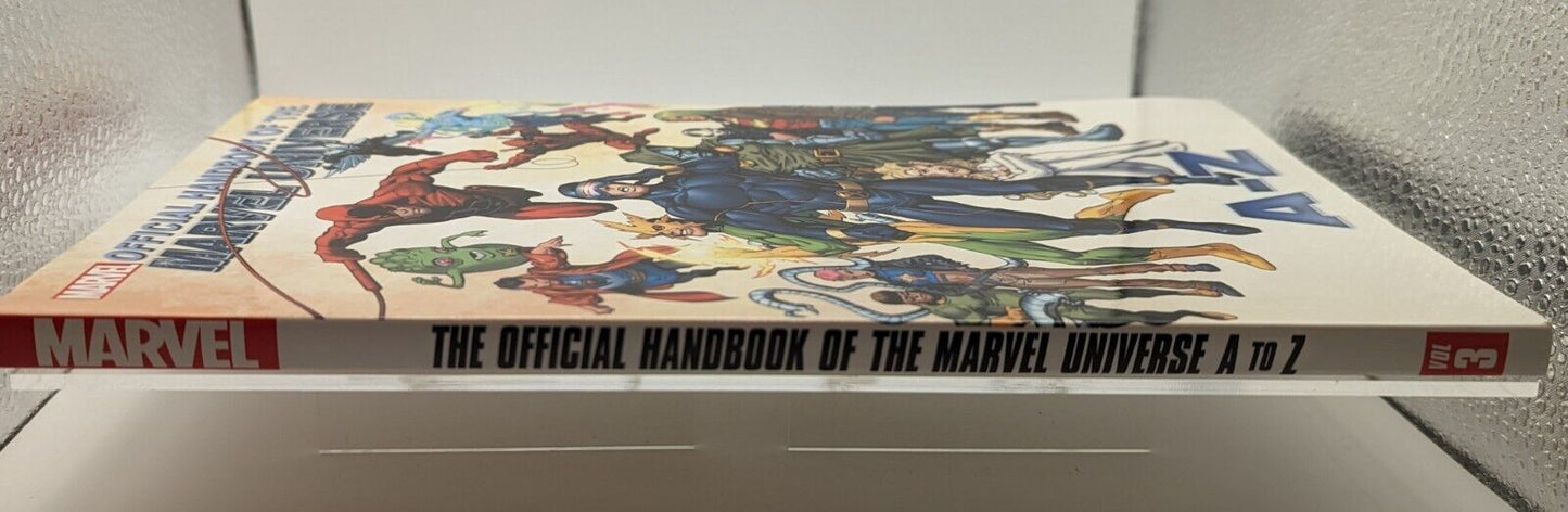 Official Handbook Marvel Universe A-Z (Hardcover) Vol. 3 Collectibles:Comic Books & Memorabilia:Comics:Comics & Graphic Novels JJJambers Jamboree   