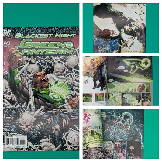 Green Lantern #49 (2010) - Blackest Night - DC Collectibles:Comic Books & Memorabilia:Comics:Comics & Graphic Novels JJJambers Jamboree   