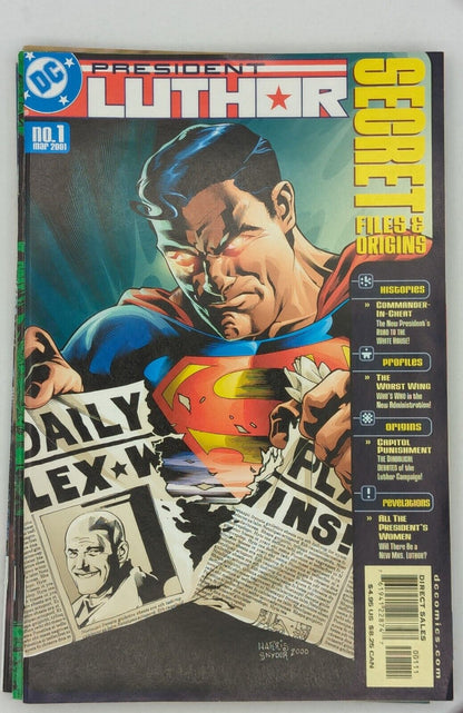 PRESIDENT LUTHOR SECRET FILES & ORIGINS #1! NM! Collectibles:Comic Books & Memorabilia:Comics:Comics & Graphic Novels JJJambers Jamboree   