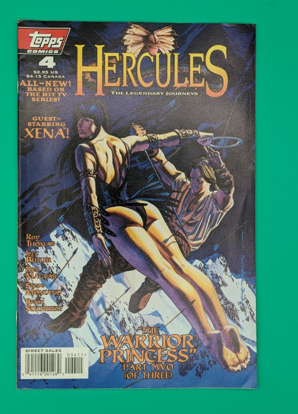 Hercules: The Legendary Journeys #4 (1996) Collectibles:Comic Books & Memorabilia:Comics:Comics & Graphic Novels JJJambers Jamboree   