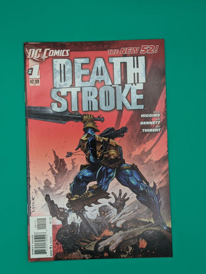 Deathstroke #1 (DC Comics, October 2012) The New 52 Collectibles:Comic Books & Memorabilia:Comics:Comics & Graphic Novels JJJambers Jamboree   