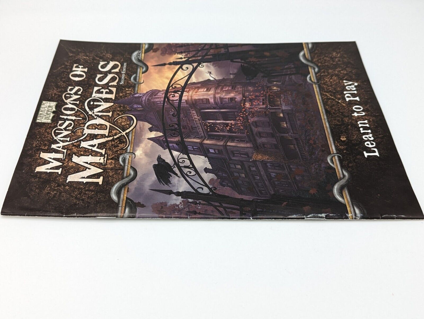 Game Parts: Mansions of Madness 2nd Edition Board Game - Learn To Play Guide Toys & Hobbies:Games:Board & Traditional Games:Contemporary Manufacture Fantasy Flight Games   