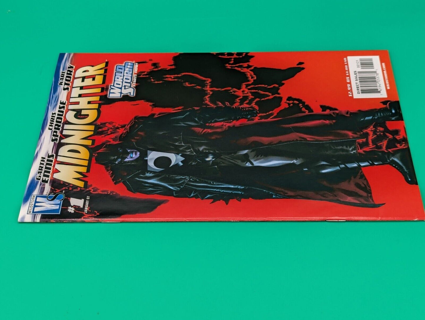 MIDNIGHTER #1-B (2007) 1ST SOLO SERIES GOLDEN 1:10 VARIANT LOW PRINT KEY DC NM+ Collectibles:Comic Books & Memorabilia:Comics:Comics & Graphic Novels JJJambers Jamboree   