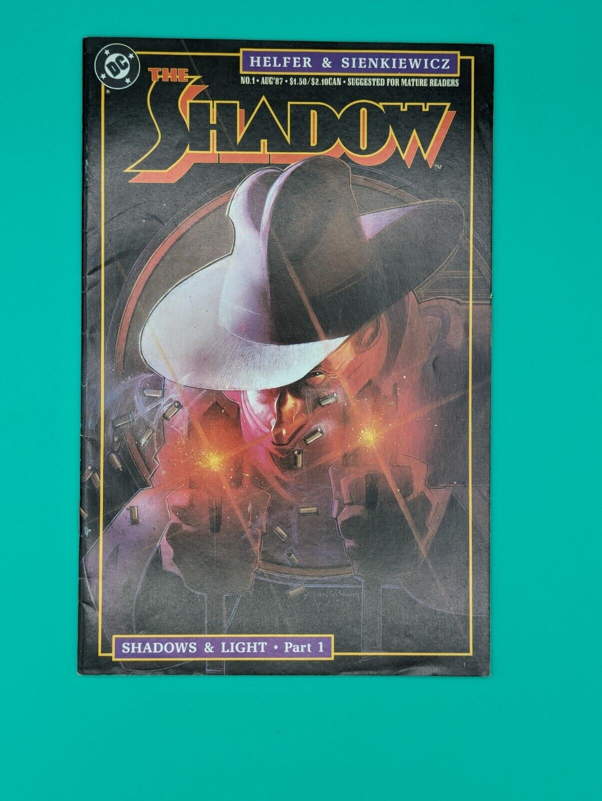 The Shadow #1 (1987 DC Comics) Shadows & Light. Collectibles:Comic Books & Memorabilia:Comics:Comics & Graphic Novels JJJambers Jamboree   