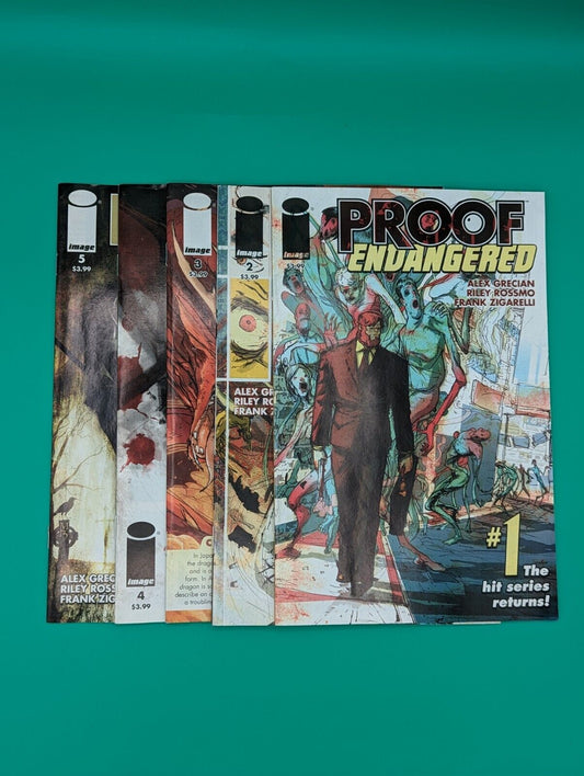 Proof: Endangered #1-5 Image Comics - VF/NM Collectibles:Comic Books & Memorabilia:Comics:Comics & Graphic Novels JJJambers Jamboree   