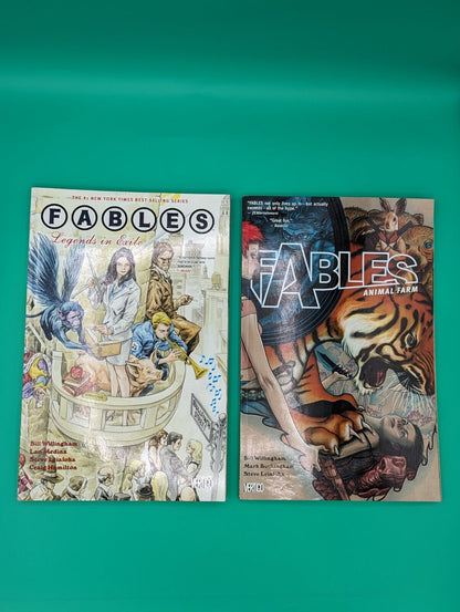 Fables Vol. 1 & 2 (2013) - Vertigo TPB Collectibles:Comic Books & Memorabilia:Comics:Comics & Graphic Novels Vertigo   