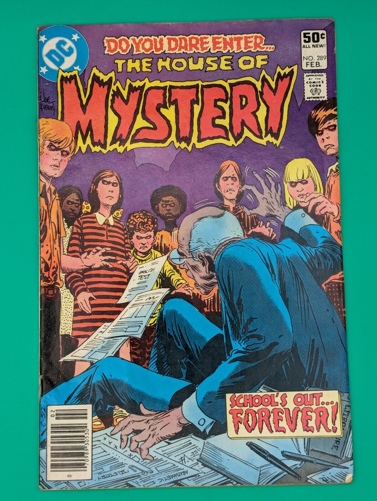 HOUSE OF MYSTERY #289 (1981): "School's Out Forever" - DC Comics - FN/VF Collectibles:Comic Books & Memorabilia:Comics:Comics & Graphic Novels JJJambers Jamboree   