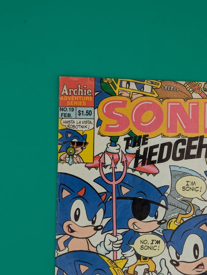 SONIC The HEDGEHOG #19 (1995): Night Of 1,000 Sonics We Combine Shipping Collectibles:Comic Books & Memorabilia:Comics:Comics & Graphic Novels JJJambers Jamboree   