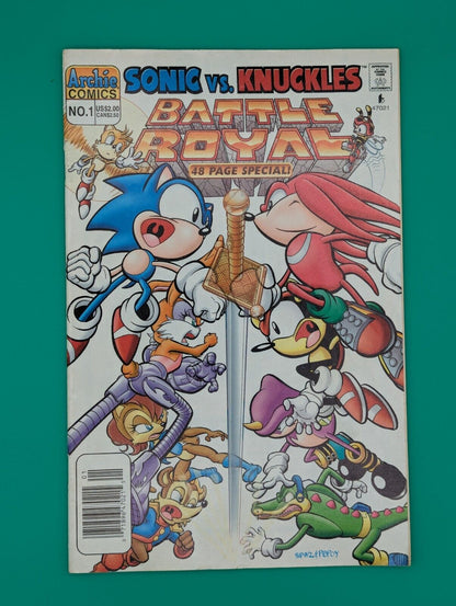 SONIC VS. KNUCKLES: BATTLE ROYAL SPECIAL #1 (1997) Collectibles:Comic Books & Memorabilia:Comics:Comics & Graphic Novels JJJambers Jamboree   