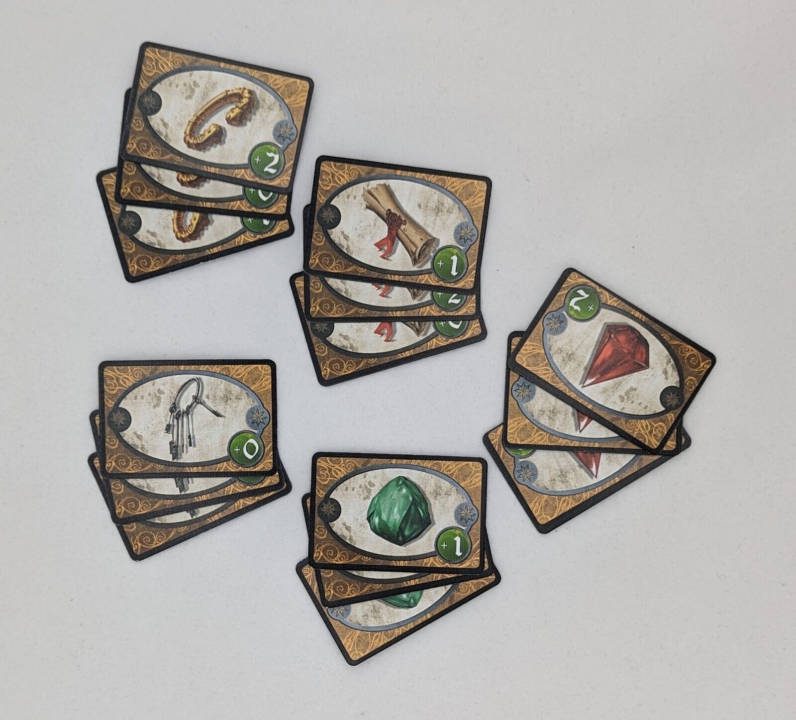 Cadwallon City Of Thieves Game Pieces: Mini Cards (Yellow) Toys & Hobbies:Games:Game Pieces, Parts JJJambers Jamboree   