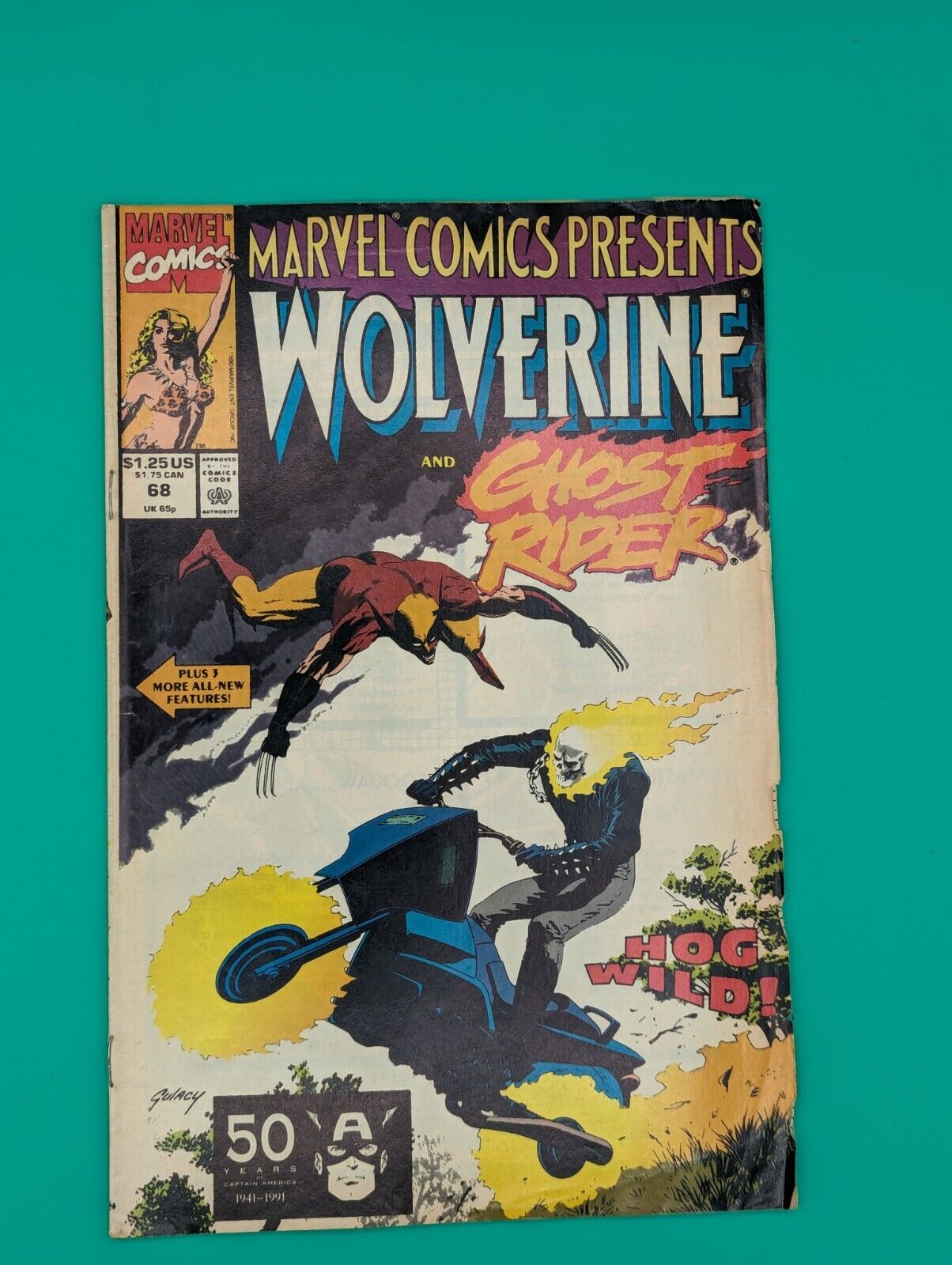 Wolverine and Ghost Rider #64, 66, 67, 67(1990) - Marvel Comics Collectibles:Comic Books & Memorabilia:Comics:Comics & Graphic Novels JJJambers Jamboree   