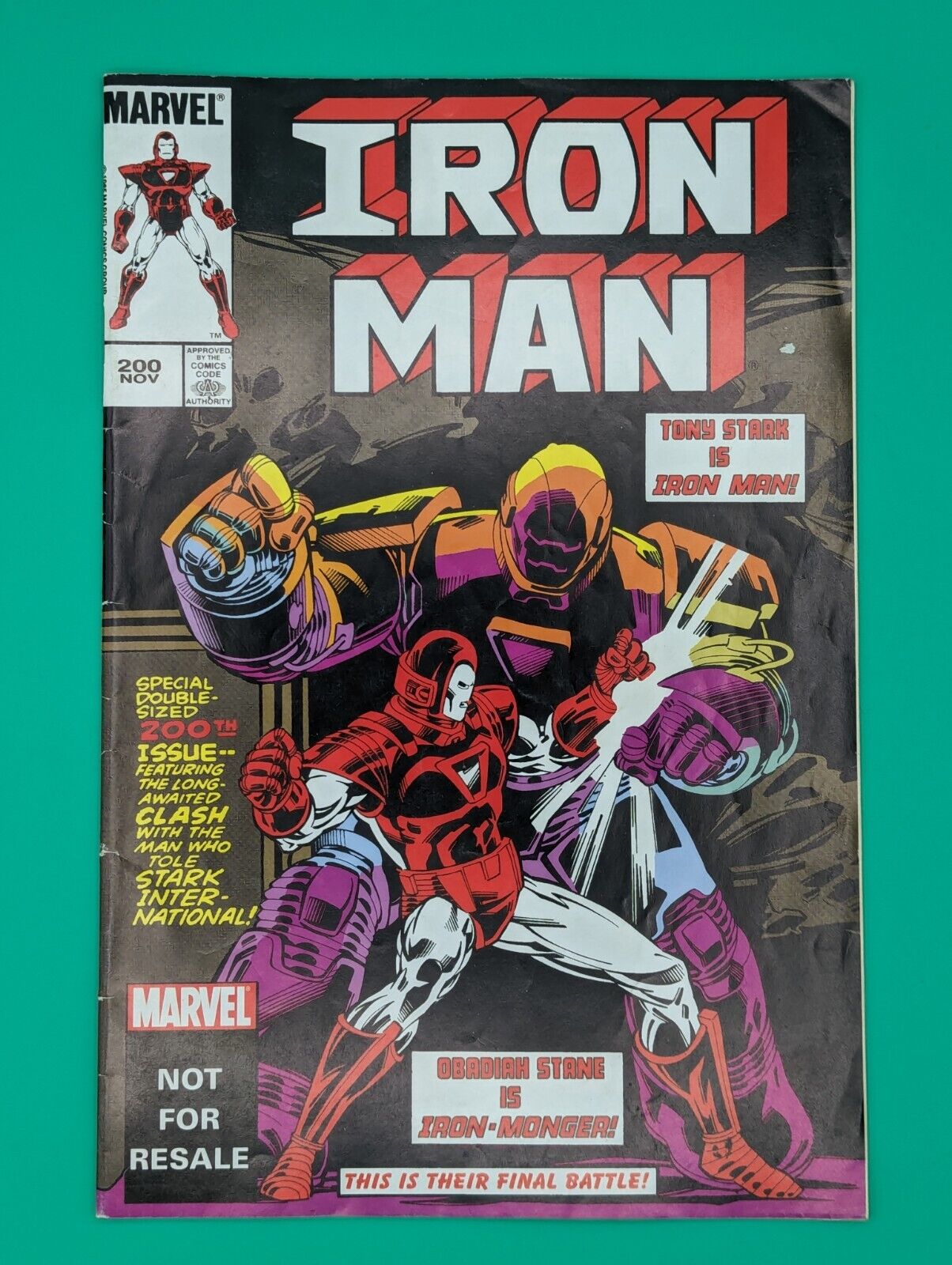 Iron Man #200 (2004) Marvel Legends Reprinted Comic Collectibles:Comic Books & Memorabilia:Comics:Comics & Graphic Novels JJJambers Jamboree   