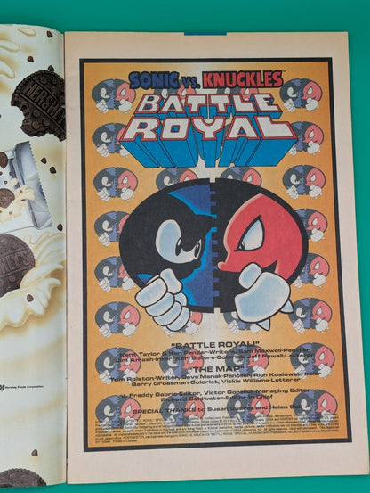 SONIC VS. KNUCKLES: BATTLE ROYAL SPECIAL #1 (1997) Collectibles:Comic Books & Memorabilia:Comics:Comics & Graphic Novels JJJambers Jamboree   