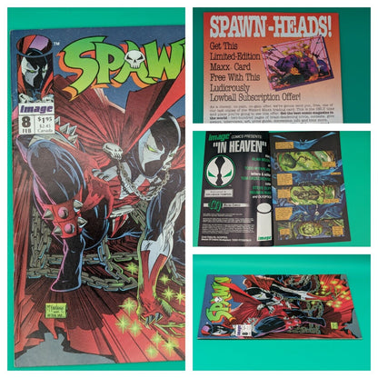 Spawn #8 McFarlane KEY ISSUE 1st Vindicator (1993 IMAGE) VF/NM We Combine Ship! Collectibles:Comic Books & Memorabilia:Comics:Comics & Graphic Novels JJJambers Jamboree   