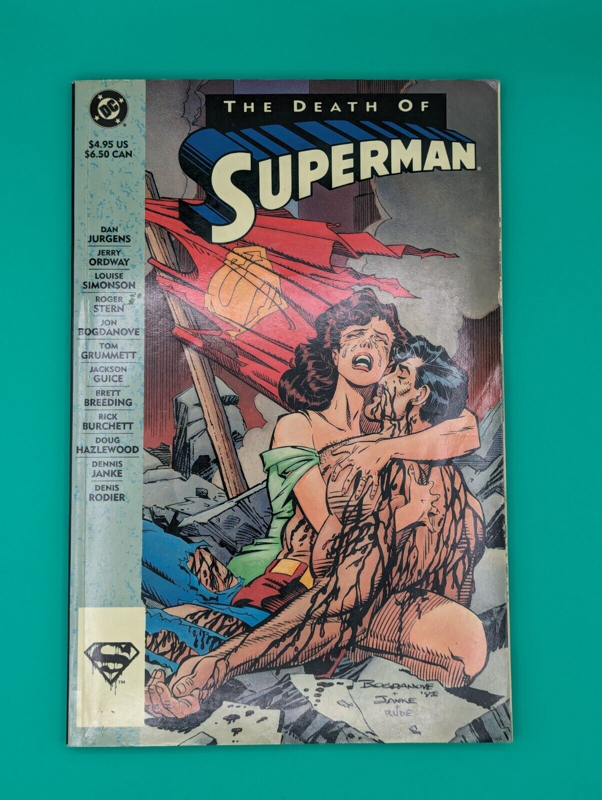 Superman: The Death of Superman (1993) - DC TPB Collectibles:Comic Books & Memorabilia:Comics:Comics & Graphic Novels JJJambers Jamboree   