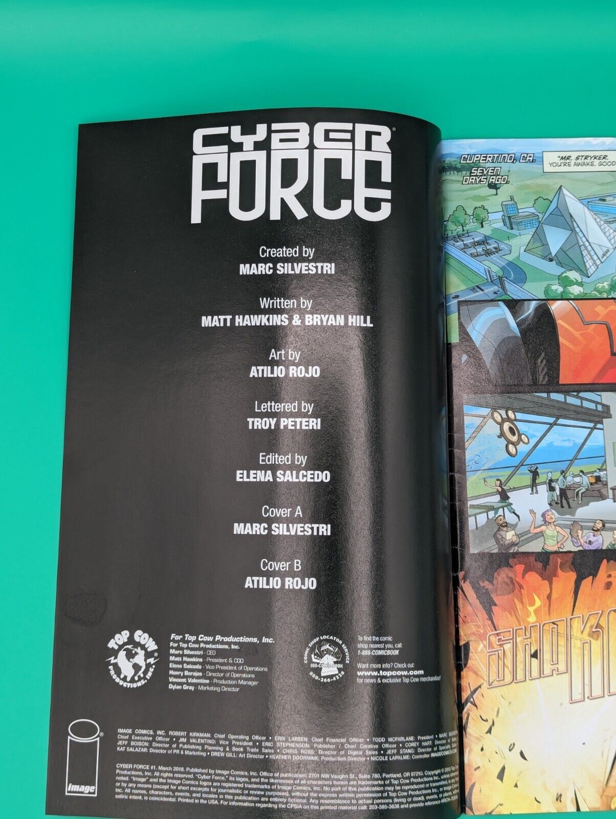 Cyber Force # 1 (Image Comics, MAR 2018) Collectibles:Comic Books & Memorabilia:Comics:Comics & Graphic Novels JJJambers Jamboree   