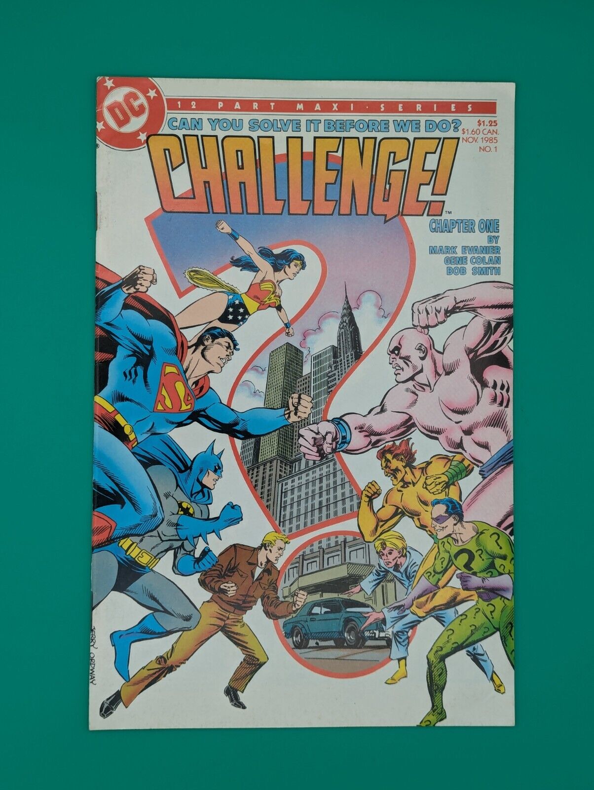 DC Challenge #1 (1985) Can You Solve It Before We Do? Collectibles:Comic Books & Memorabilia:Comics:Comics & Graphic Novels JJJambers Jamboree   