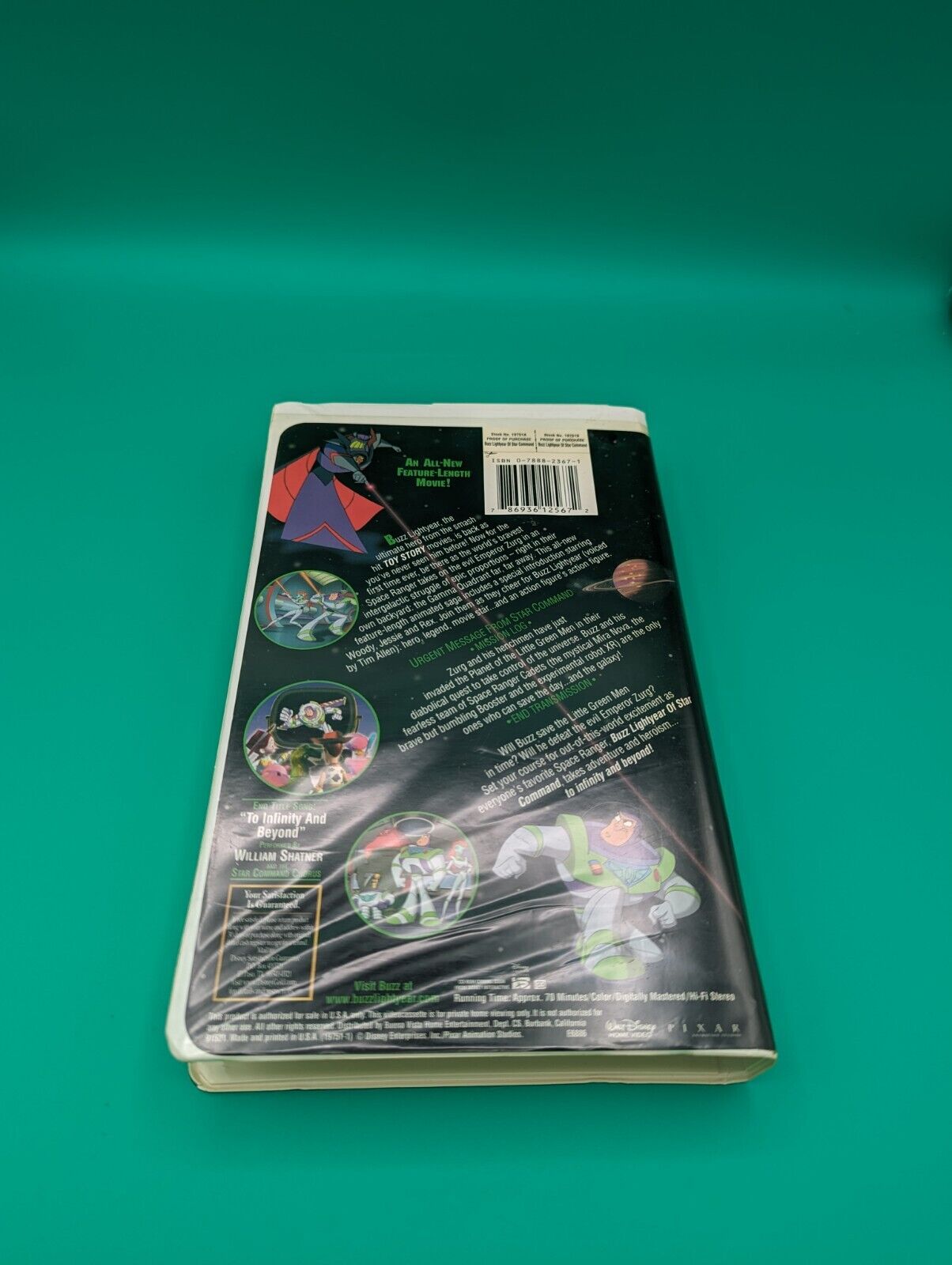 Buzz Lightyear of Star Command: The Adventure Begins (VHS, 2000) Movies & TV:VHS Tapes JJJambers Jamboree   