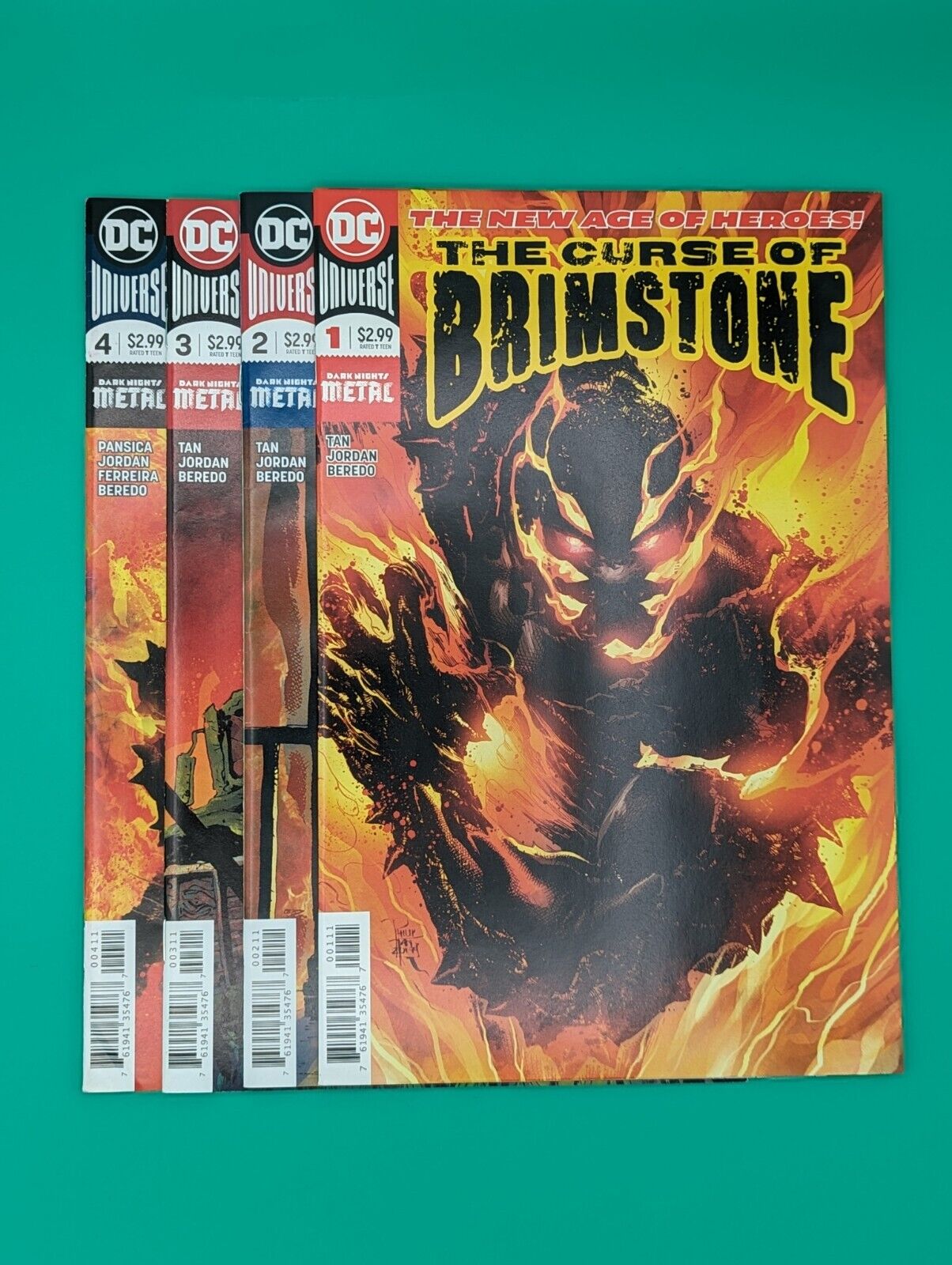 Curse of Brimstone, the #1 2 3 4 DC Dark Nights Metal Comic book lot Collectibles:Comic Books & Memorabilia:Comics:Comics & Graphic Novels JJJambers Jamboree   