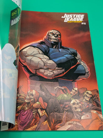 Year Of The Villain 15 DARKSEID & The Justice League (2016) Clear Cover - VF/NM Collectibles:Comic Books & Memorabilia:Comics:Comics & Graphic Novels JJJambers Jamboree   