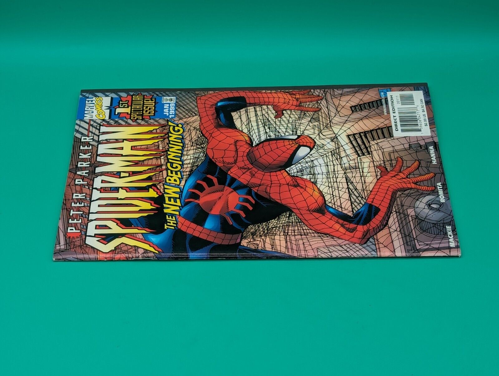 Peter Parker: Spider-Man The New Beginning #1 (1999) - Marvel Comics - VF/NM Collectibles:Comic Books & Memorabilia:Comics:Comics & Graphic Novels JJJambers Jamboree   