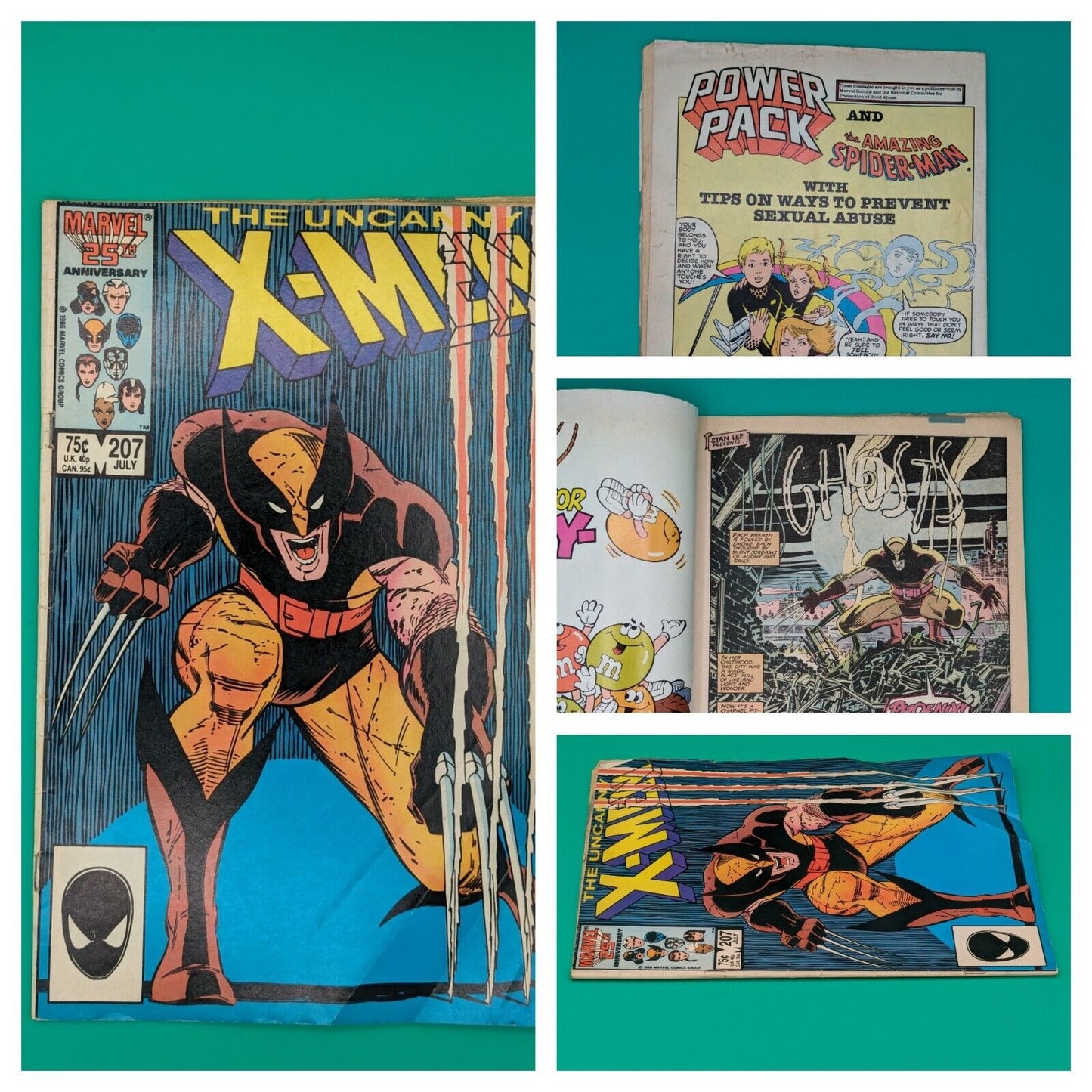 X-Men, Uncanny #207 Marvel Comics 1986 Classic John Romita Jr Cover VG/FN Collectibles:Comic Books & Memorabilia:Comics:Comics & Graphic Novels JJJambers Jamboree   