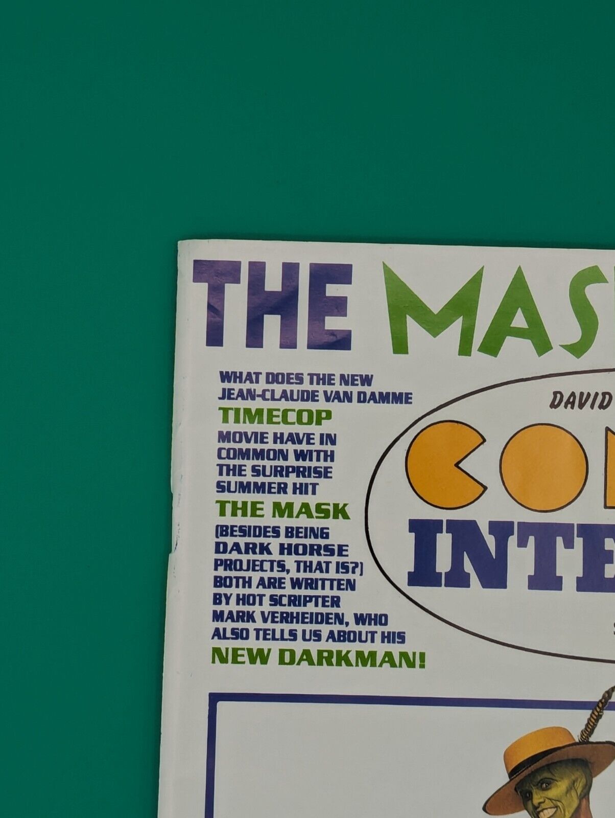 Comics Interview #136 VF/NM - Fictioneer | Jim Carrey the Mask Collectibles:Comic Books & Memorabilia:Comics:Comics & Graphic Novels JJJambers Jamboree   