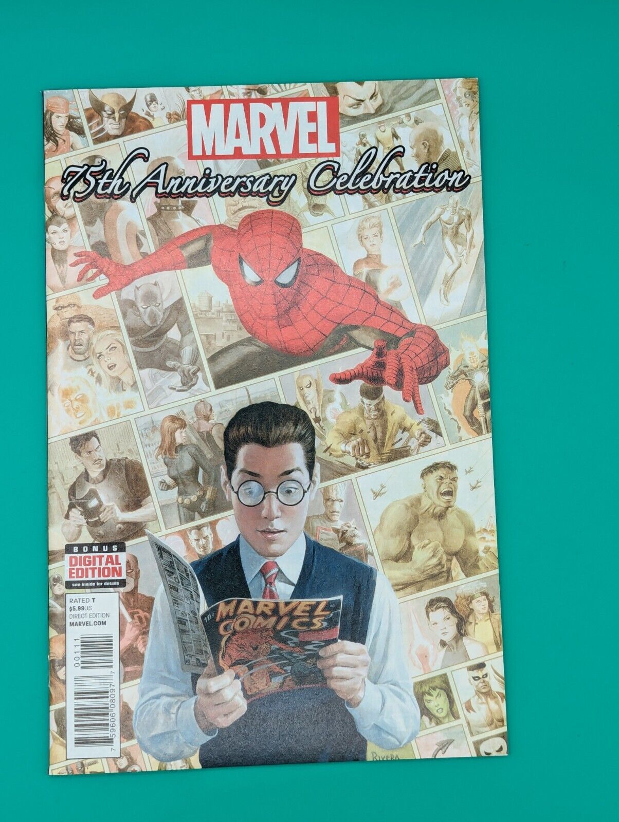 Marvel 75th Anniversary Celebration #1 (2014 Marvel) Stan Lee Final Story VF/NM Collectibles:Comic Books & Memorabilia:Comics:Comics & Graphic Novels JJJambers Jamboree   