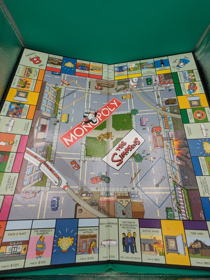 Game Parts: Simpsons Monopoly Hasbro - Game Board Toys & Hobbies:Games:Game Pieces, Parts Hasbro   