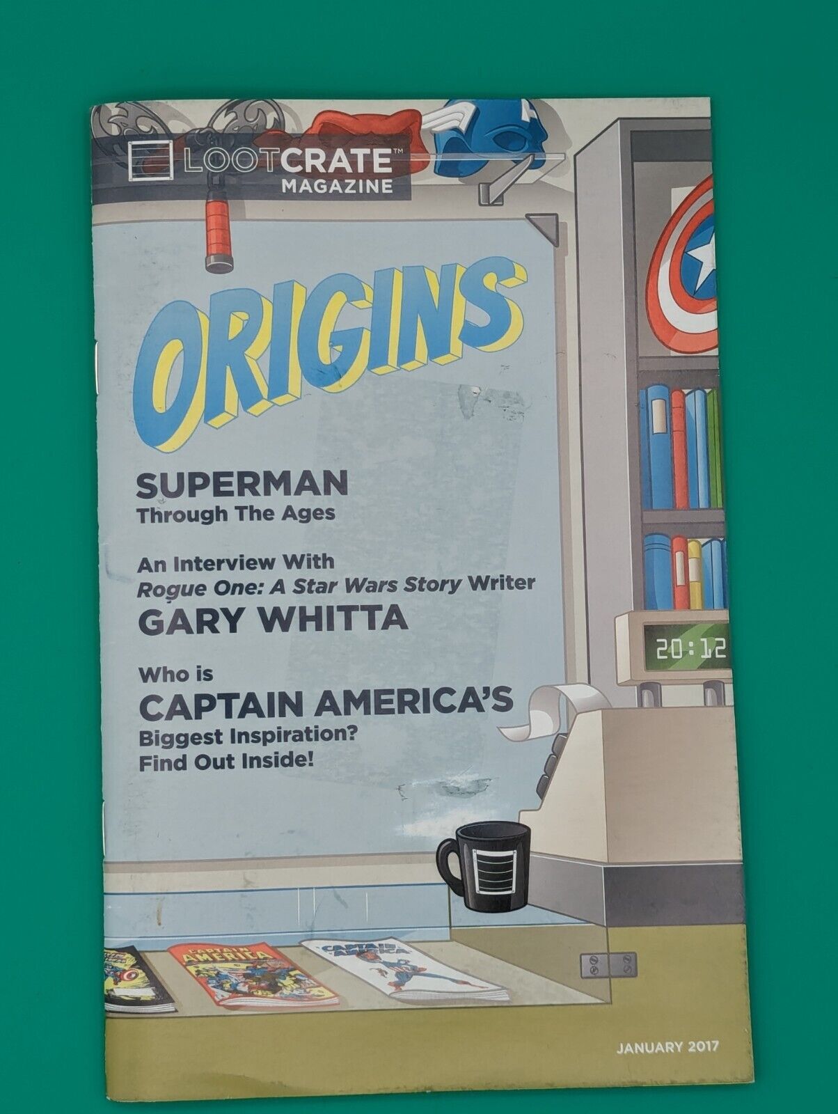 Loot Crate Magazine January 2017 ORIGINS Books & Magazines:Magazines JJJambers Jamboree   