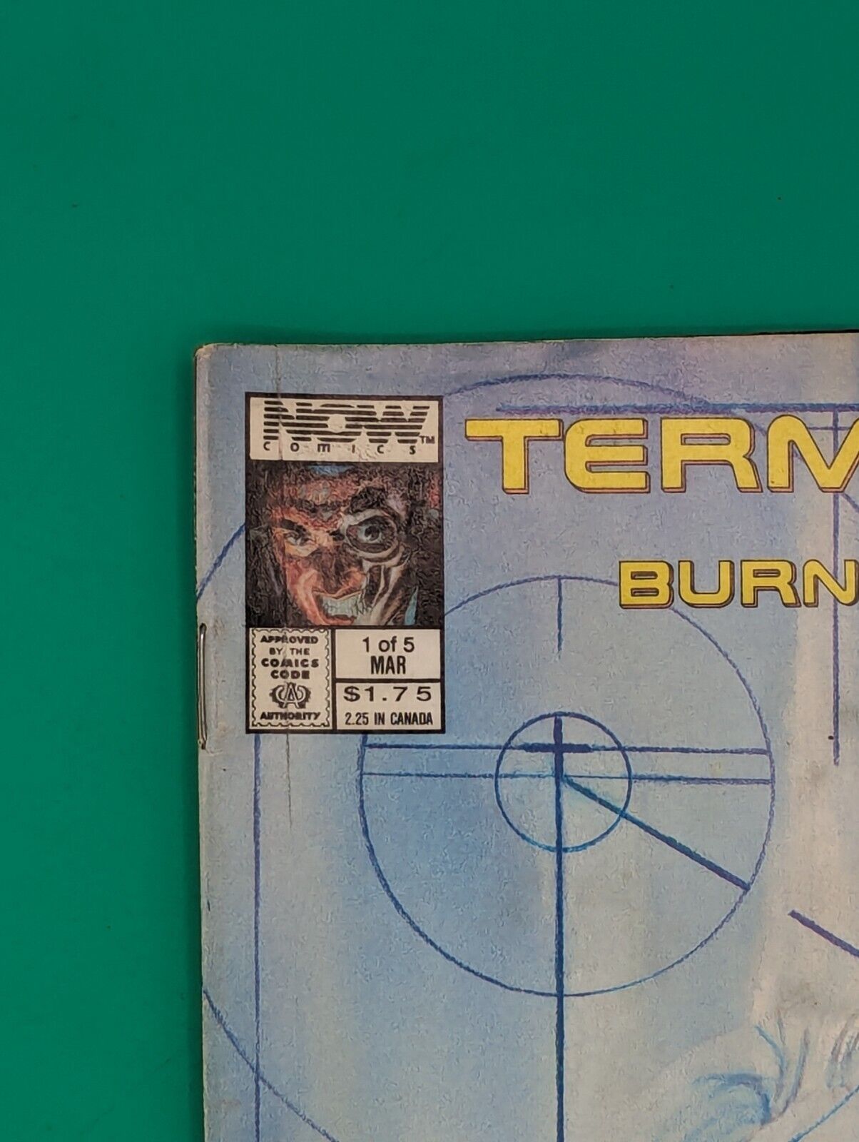 Terminator: The Burning Earth #1 - Rare - News Stand - Alex Ross Collectibles:Comic Books & Memorabilia:Comics:Comics & Graphic Novels JJJambers Jamboree   