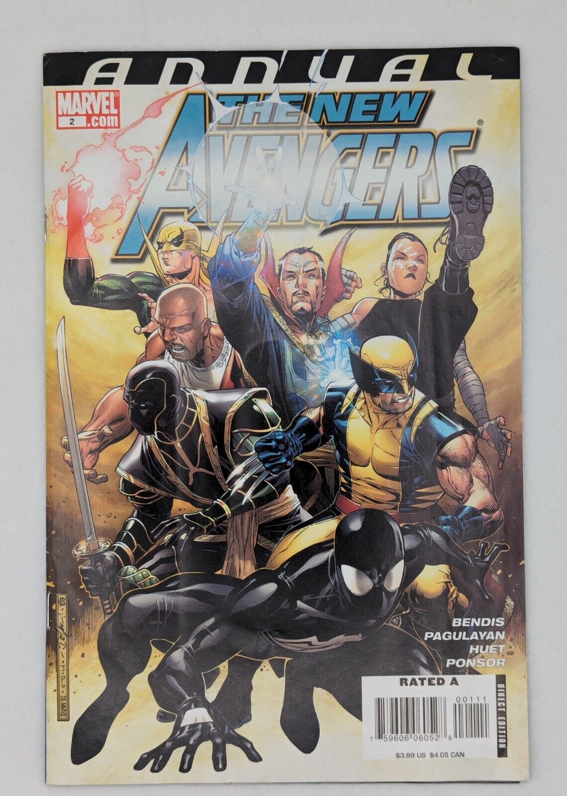 New Avengers, The Annual #2  (2008) Jim Cheung Cover - Marvel Comics Collectibles:Comic Books & Memorabilia:Comics:Comics & Graphic Novels JJJambers Jamboree   