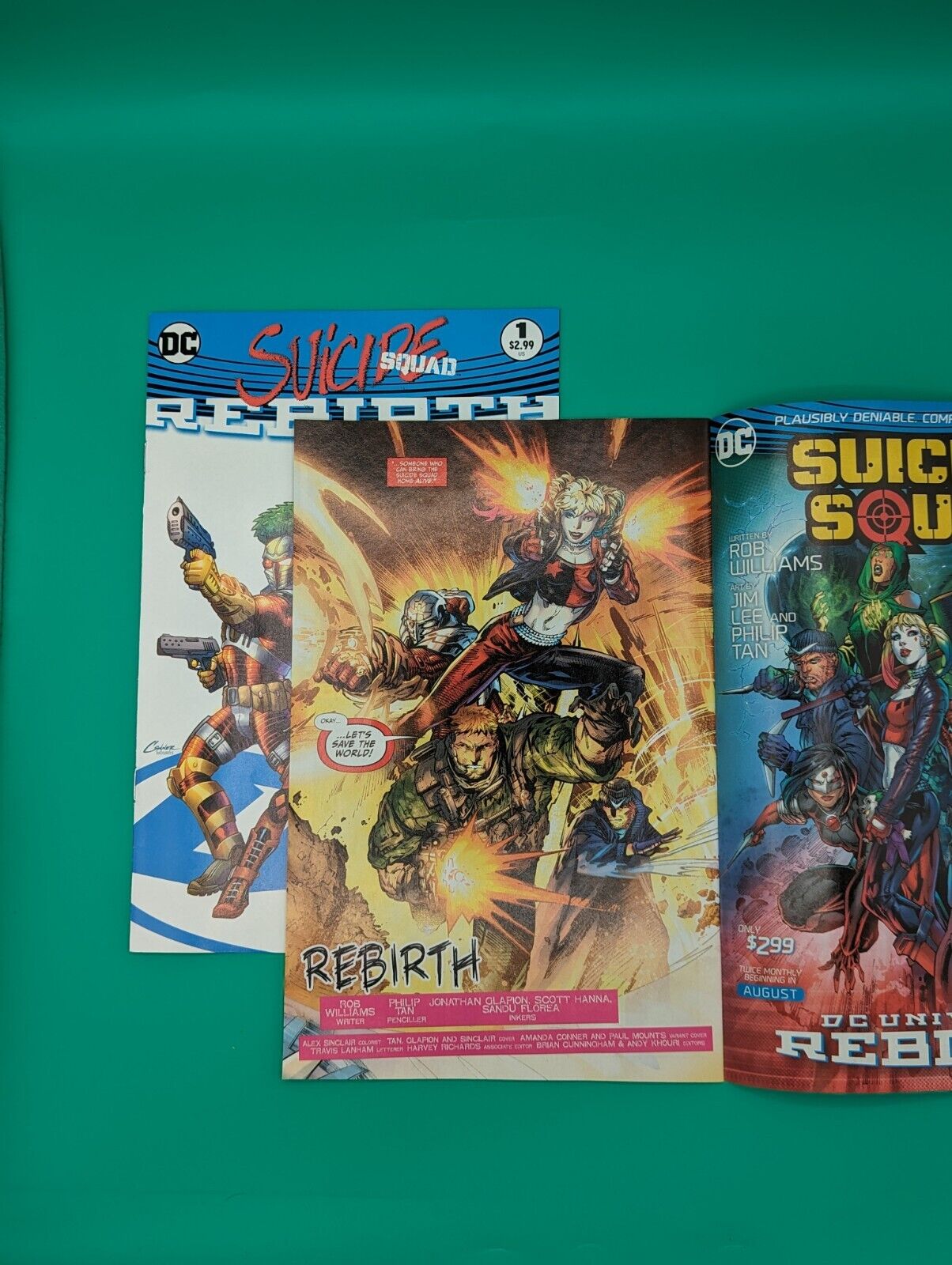 Suicide Squad Rebirth #1 (DC) 2 Variants - VF/NM Collectibles:Comic Books & Memorabilia:Comics:Comics & Graphic Novels JJJambers Jamboree   