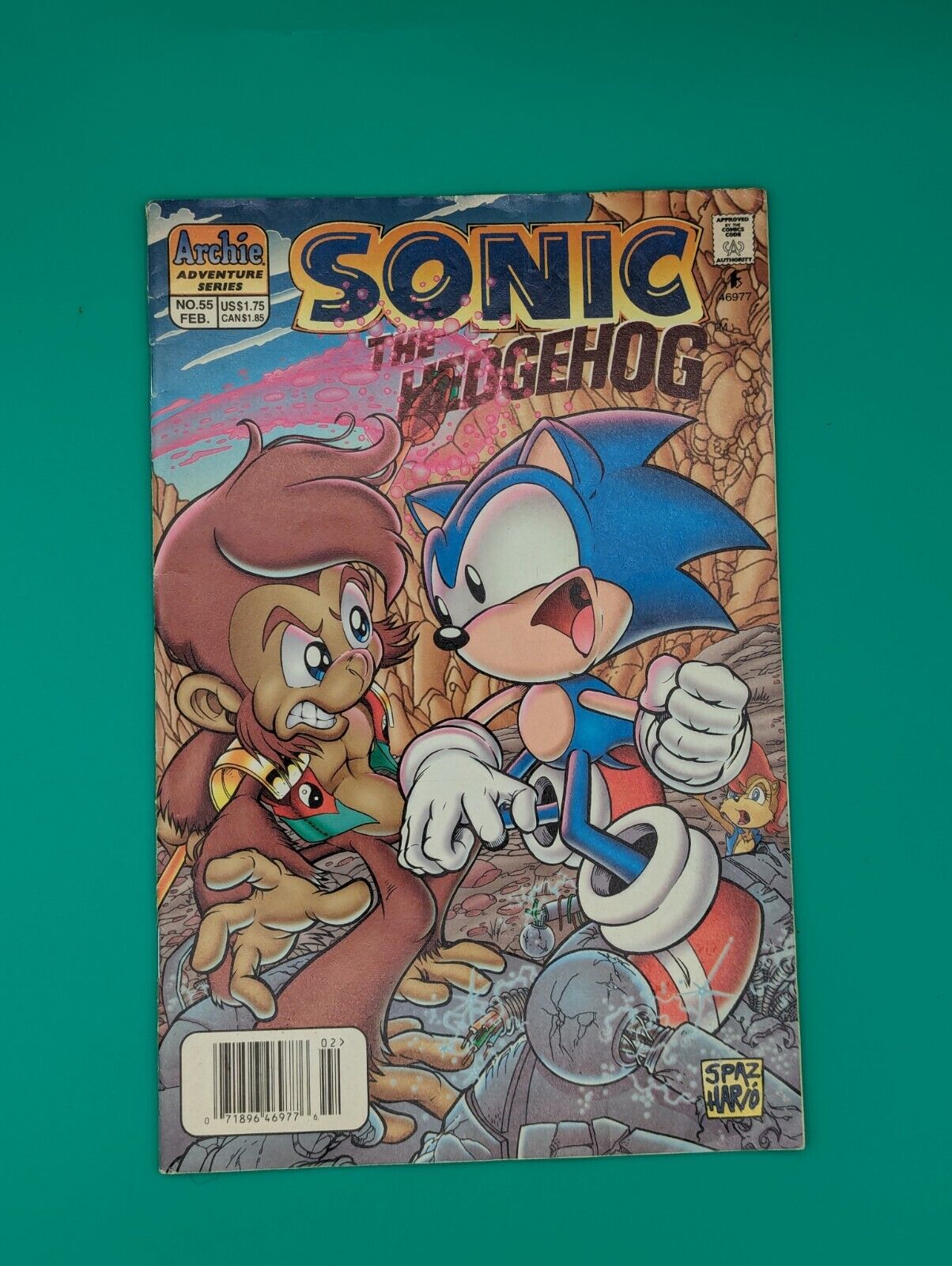 Sonic the Hedgehog #55 (1998, Archie) Collectibles:Comic Books & Memorabilia:Comics:Comics & Graphic Novels JJJambers Jamboree   