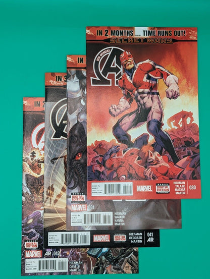 New Avengers Secret Wars Lot Of 4: #30, 31, 41, 41 - MARVEL Comics (2015) VF/NM Collectibles:Comic Books & Memorabilia:Comics:Comics & Graphic Novels JJJambers Jamboree   