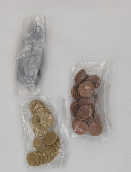 Cadwallon City Of Thieves Game Pieces: Coins Toys & Hobbies:Games:Game Pieces, Parts JJJambers Jamboree   